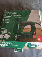 Parkside Nail Gun/Stapler electrique, Doe-het-zelf en Verbouw, Gereedschap | Handgereedschap, Ophalen of Verzenden, Zo goed als nieuw