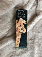Mini Topple Blocks - Reisspel, Een of twee spelers, Ophalen of Verzenden, Gebruikt, Reisspel