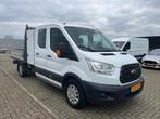 Ford TRANSIT 350 2.0 TDCI L4H1 DC 6 Zitplaatsen Pick-Up - Tr, Auto's, Euro 6, 4 cilinders, Start-stop-systeem, 2800 kg