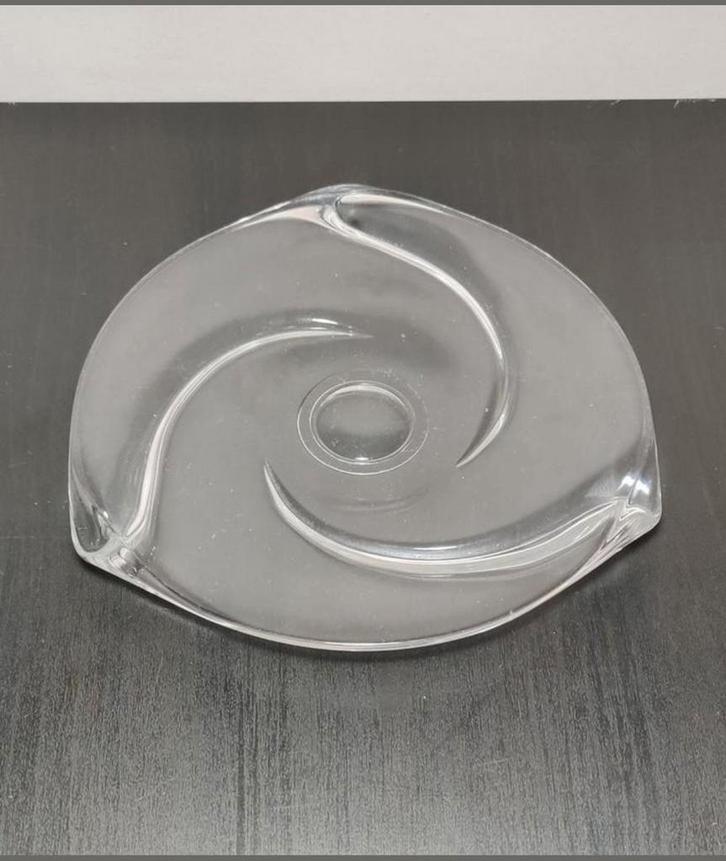 Kristallen schaal Val Saint Lambert, Antiek en Kunst, Antiek | Glas en Kristal, Ophalen of Verzenden