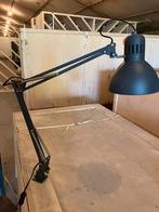 Burolamp zwart, Huis en Inrichting, Lampen | Tafellampen, Minder dan 50 cm, Ophalen of Verzenden, Zo goed als nieuw