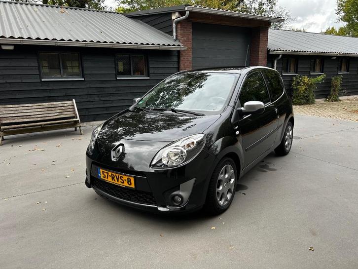 Renault Twingo 1.2 Night & Day 16V 2011 Zwart, Auto's, Renault, Particulier, Twingo, Airbags, Airconditioning, Centrale vergrendeling