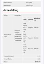Bee Gees Forever, Drie personen of meer, Oktober