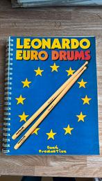 drumles boek Euro Drums van top drumleraar Leonardo, Ophalen of Verzenden, Zo goed als nieuw, Overige soorten