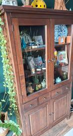 Vitrinekast, Huis en Inrichting, Kasten | Vitrinekasten, Ophalen, Gebruikt, Glas, 50 tot 100 cm