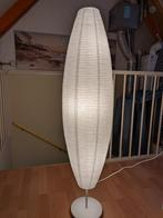 IKEA SOLLEFTEÅ staande lamp, ovaal wit, Huis en Inrichting, Lampen | Vloerlampen, Ophalen, Zo goed als nieuw, 150 tot 200 cm