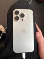 iPhone 15 Pro 256GB Naturel Titanium - Krasvrij!, Telecommunicatie, Mobiele telefoons | Apple iPhone, 88 %, Zo goed als nieuw