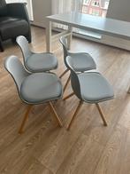 Kinder stoelen 4x ZGAN, Ophalen of Verzenden, Zo goed als nieuw, Grijs