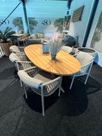 Allora dining set 4 Seasons outdoor met prado tafek teak, Verzenden, Zo goed als nieuw