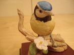 The leonardo collection Vogel Blue Tit Nieuw Porscelein, Ophalen of Verzenden, Nieuw, Dier