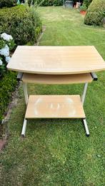 Computertafel, tafel met lade 70 breed x48x 73cm hoog, Ophalen, Gebruikt, 40 tot 80 cm, 70 tot 120 cm