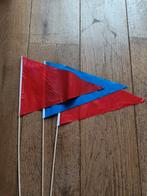 Plastic vlaggetjes, Ophalen