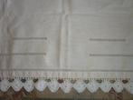 Groot lichtbeige nieuw linnen gordijn 2,60/1,74 mtr, Ophalen of Verzenden, 200 cm of meer, 200 cm of meer