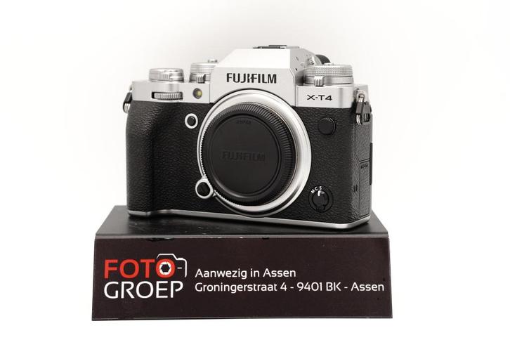 Fujifilm X‑T4 Body zilver (Assen), Audio, Tv en Foto, Fotocamera's Digitaal, Gebruikt, Fuji, Ophalen of Verzenden