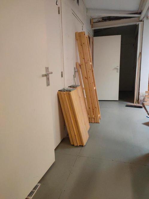 Te koop ikea stelling, Doe-het-zelf en Verbouw, Hout en Planken, Zo goed als nieuw, Plank, Overige houtsoorten, Minder dan 200 cm