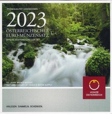 BU set Oostenrijk 2023 - 1 cent t/m 2 euro - Blister beschikbaar voor biedingen