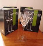 8 Kristallen Toscane Glazen in originele doos, Antiek en Kunst, Antiek | Glas en Kristal, Ophalen of Verzenden