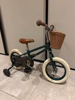 Pelikaan kinderfiets - groen, retro, compleet!, Ophalen, Zijwieltjes, Gebruikt, Minder dan 16 inch