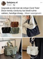 Salejano Urban Cord Tote schoudertas nieuw bruin, Ophalen, Nieuw, Bruin, Overige merken