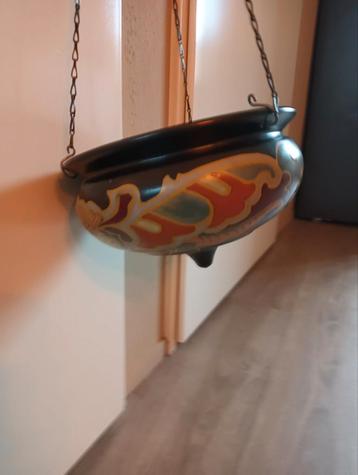 Plateel planten hanger beschikbaar voor biedingen