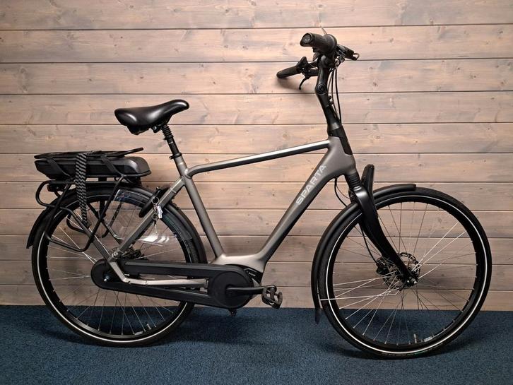 Sparta M8b heren 57cm met Bosch 50Nm middenmotor,schijfremme, Fietsen en Brommers, Elektrische fietsen, Gebruikt, Sparta, 55 tot 59 cm