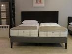 Schramm bedbasis taupe 180 x 200, Overige kleuren, Tweepersoons, Ophalen of Verzenden, Zo goed als nieuw