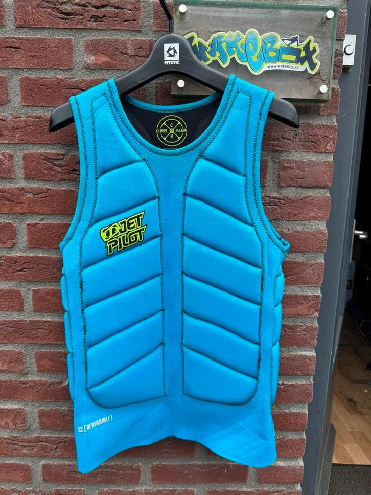 Jet pilot Chris Klein reversible impact vest in L, Watersport en Boten, Watersportkleding, Gebruikt, Reddingsvest of Zwemvest