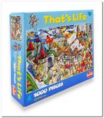 That's Life: Pretpark - Goliath - 1000 Stukjes, Ophalen of Verzenden, 500 t/m 1500 stukjes, Zo goed als nieuw, Legpuzzel