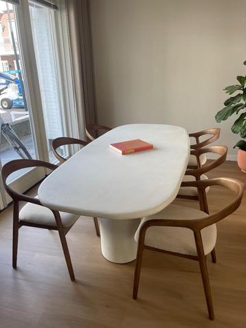 MORTEX tafel deens ovaal - nieuw - 220 x 110 beschikbaar voor biedingen