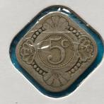 5 Cent / Vierkante Stuiver uit 1914 van Wilhelmina, Verzenden, Koningin Wilhelmina, 5 cent, Losse munt