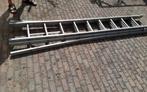 Wienese 3 delige ladder, Doe-het-zelf en Verbouw, Ladders en Trappen, Ophalen, Gebruikt, 4 meter of meer