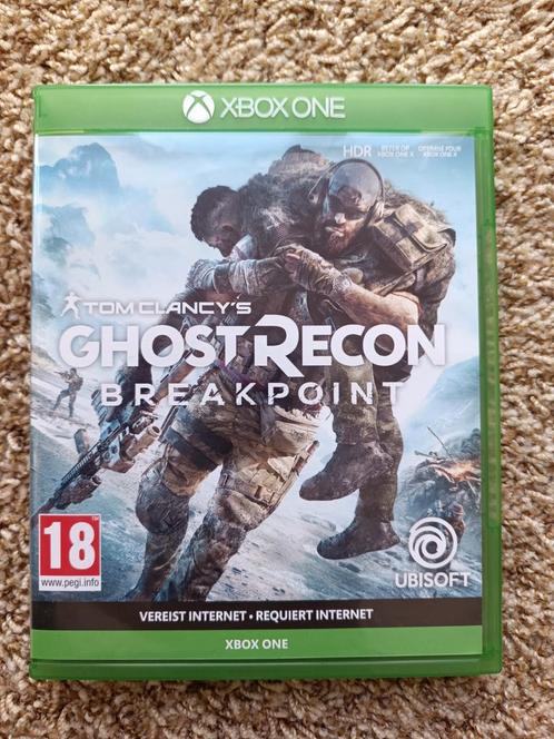 Tom Clancy's Ghost Recon Breakpoint Xbox spel, Spelcomputers en Games, Games | Xbox 360, Zo goed als nieuw, Avontuur en Actie