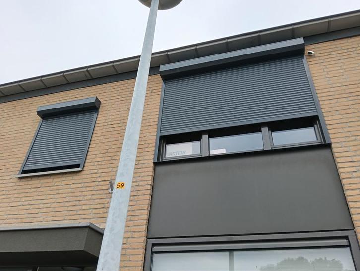 Rolluiken aluminium antraciet 3 stuks, Doe-het-zelf en Verbouw, Rolluiken, Zo goed als nieuw, 150 tot 200 cm, 150 tot 200 cm, Grijs