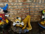 Beeld disney pluto met bot in de modder, Ophalen, Goofy of Pluto, Zo goed als nieuw, Beeldje of Figuurtje
