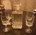 kristallen karaf set whiskey karaf, Antiek en Kunst, Antiek | Glas en Kristal, Ophalen