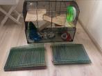 Hamsterkooi, Dieren en Toebehoren, Knaagdieren en Konijnen | Hokken en Kooien, Minder dan 60 cm, Kooi, Gebruikt, Minder dan 75 cm