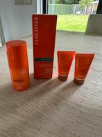 Lancaster set . 4 producten . Face gel, tanmaximizer. Creme, Verzenden, Nieuw, Verzorging