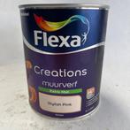 Flexa Creations Muurverf Stylish Pink Roze Extra Mat 1L, Flexa, Flexa, Nieuw, Ophalen of Verzenden