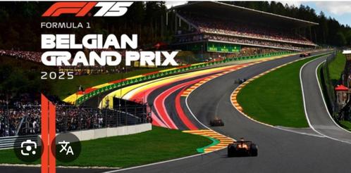 2 tickets Formule 1 GP België Spa Zondag 27 juli 2025 Brons, Tickets en Kaartjes, Sport | Overige, Twee personen, Juli