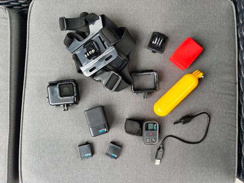 Gopro hero 6 accu's oplaad dock, remote, cases en meer, Audio, Tv en Foto, Actiecamera's, Gebruikt, GoPro, Ophalen of Verzenden