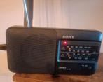 Sony vintage ( nood ) radio kan op batterijen, Ophalen of Verzenden, Gebruikt
