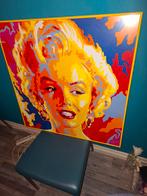 Marilyn Monroe Schilderij 85x85 cm, Ophalen of Verzenden, Gebruikt