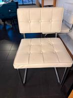 4 eetkamerstoelen, Huis en Inrichting, Stoelen, Ophalen, Wit, Vier