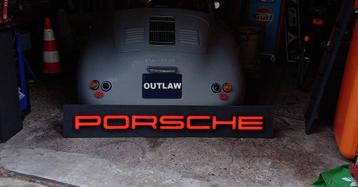 Porsche Lichtreclame lichtbak  beschikbaar voor biedingen