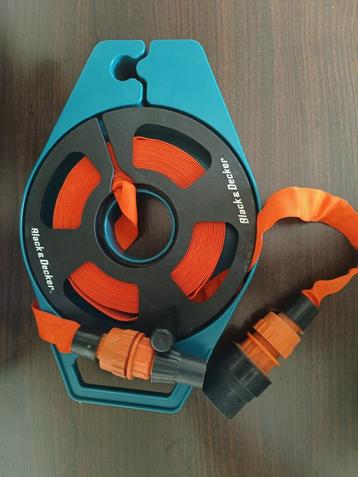 Black & Decker platte slang cassette tuinslang - Oprolbaar beschikbaar voor biedingen