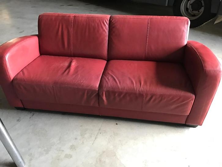 Banken, Huis en Inrichting, Banken | Bankstellen, Gebruikt, 75 tot 100 cm, Ophalen of Verzenden
