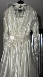 Vintage Trouwjurk 1985, Maat 38-40, Kleding | Dames, Trouwkleding en Trouwaccessoires, Ophalen of Verzenden, Wit, Trouwjurk