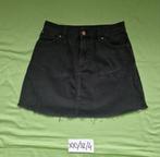 H&M  spijkrrok maat XXS/32, Zwart, Ophalen of Verzenden, Zo goed als nieuw, Maat 34 (XS) of kleiner