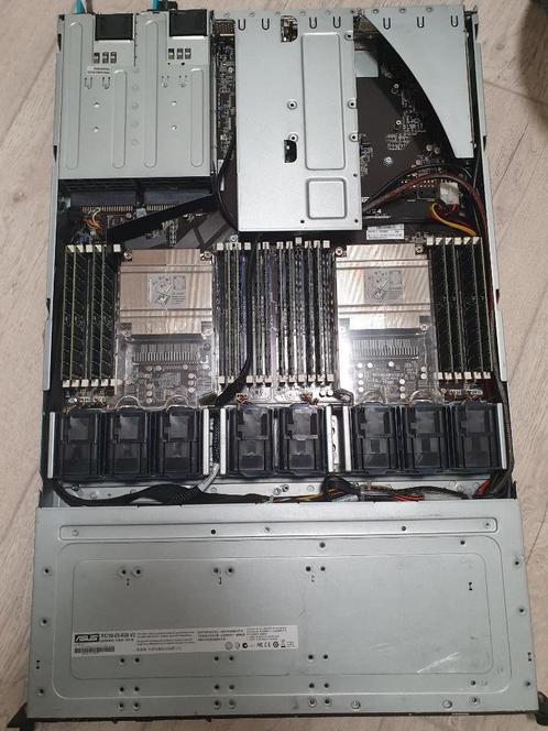 Asus RS700-E8-RS8 V2 server, 48 threads, 256gb ddr4, 4x disk, Computers en Software, Servers, Gebruikt, 2 tot 3 Ghz, 256 GB, Hot swappable onderdelen