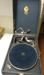 Opwindbare koffergrammofoon, Ophalen of Verzenden